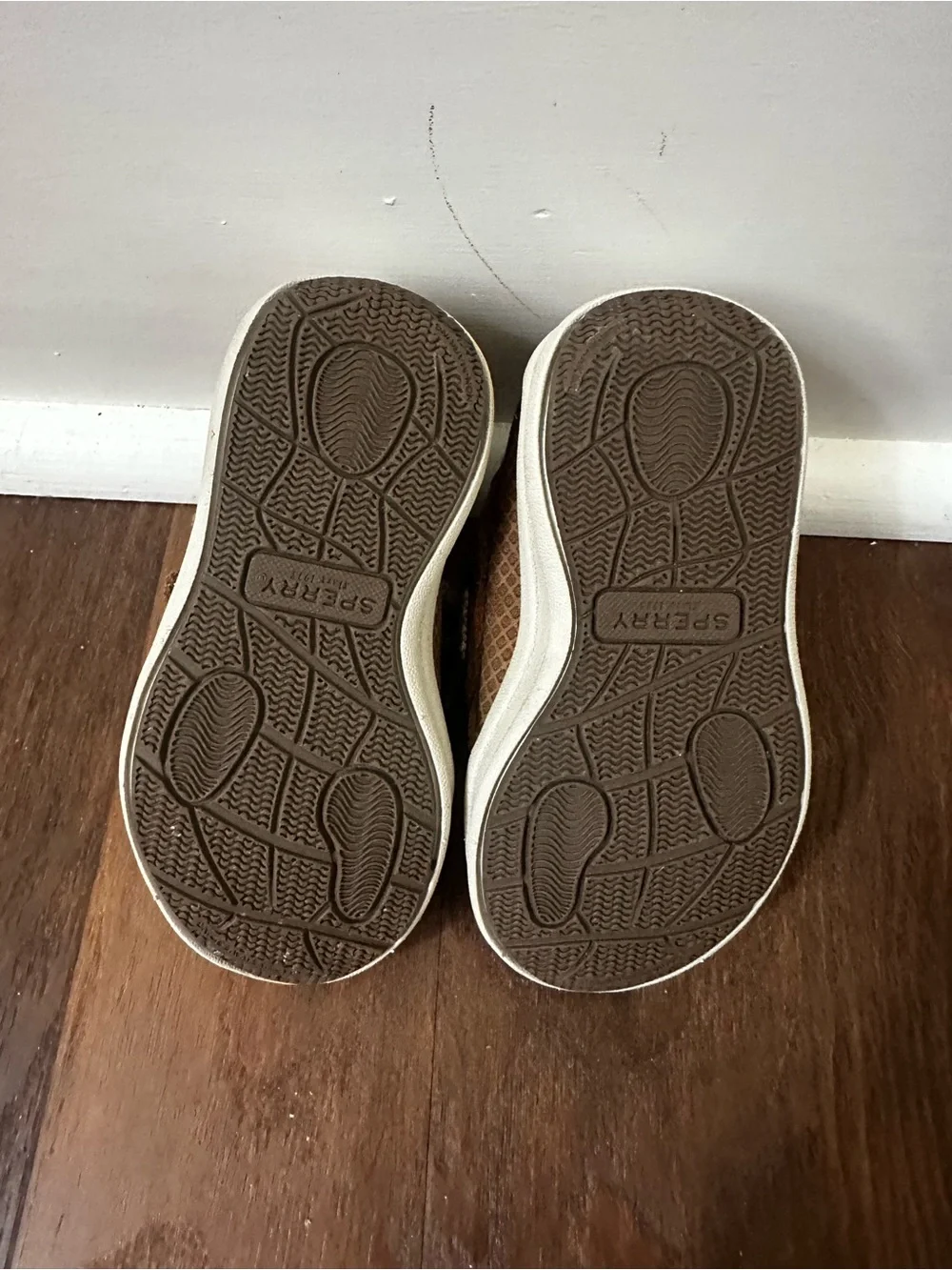 Sperry Baby Boy Brown Boat Shoe - Classic Casual Size 5